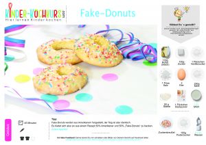 Rezeptkarte Fake-Donuts