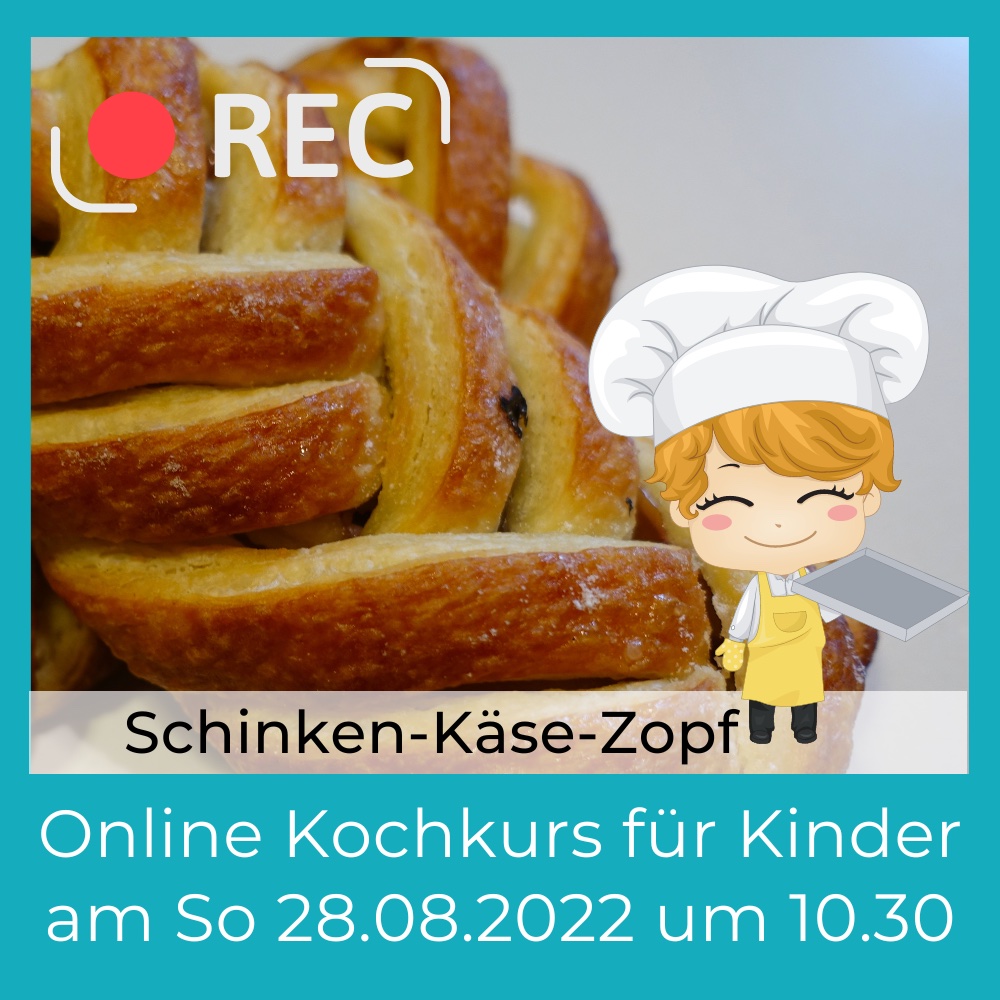 Schinken-Käse-Zopf